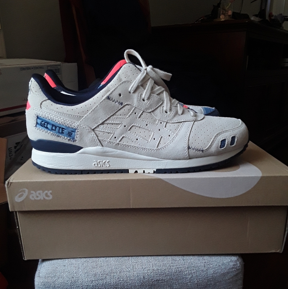 Asics gel lyte iii og "patchwork"